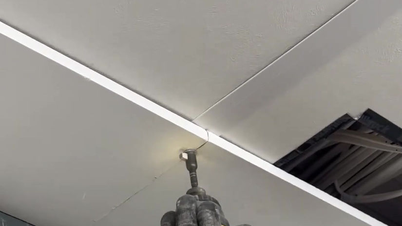 Ceiling board fit out completed with precision and care by Brihan – raising standards above! #Brihan - Brihan Portal Cabin Services (1080p, h264, youtube)
